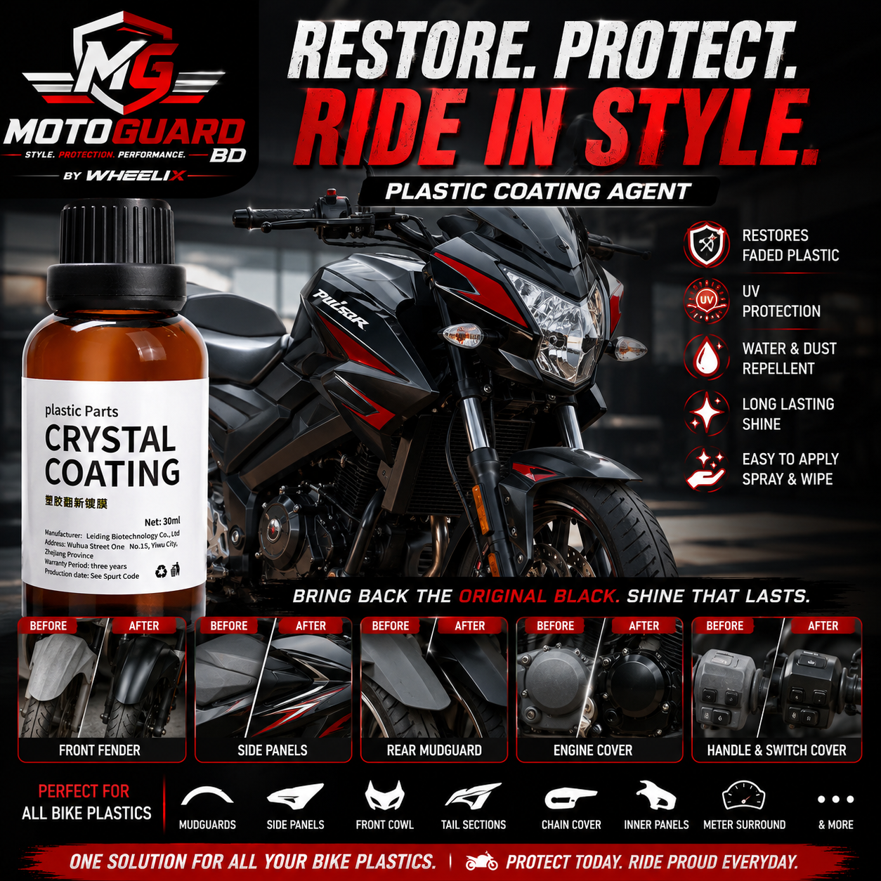 MotoGuard Complete Protection Combo